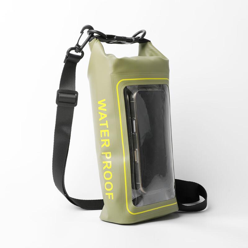 MARJAQE Outdoor Waterproof Dry Bag with Touchscreen Phone Pouch