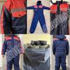 Winter Motorcycle Waterproof Jacket One Piece Prevent Cold Ski Down Parka Jumpsuit Warm Hooded Cycling and Fishing Suits