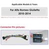 OSSURET Radio Auto 2din Carplay Android13 pentru Alfa Romeo Giulietta 2010 - 2014 Furgonetă Navigație GPS Unitate Principală Carplay 4G RDS DSP Stereo Inteligent