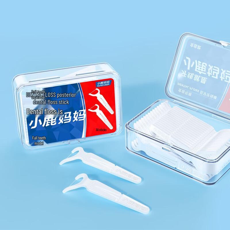 Little Deer Mom Ultra-Fine Molar Dental Floss Picks