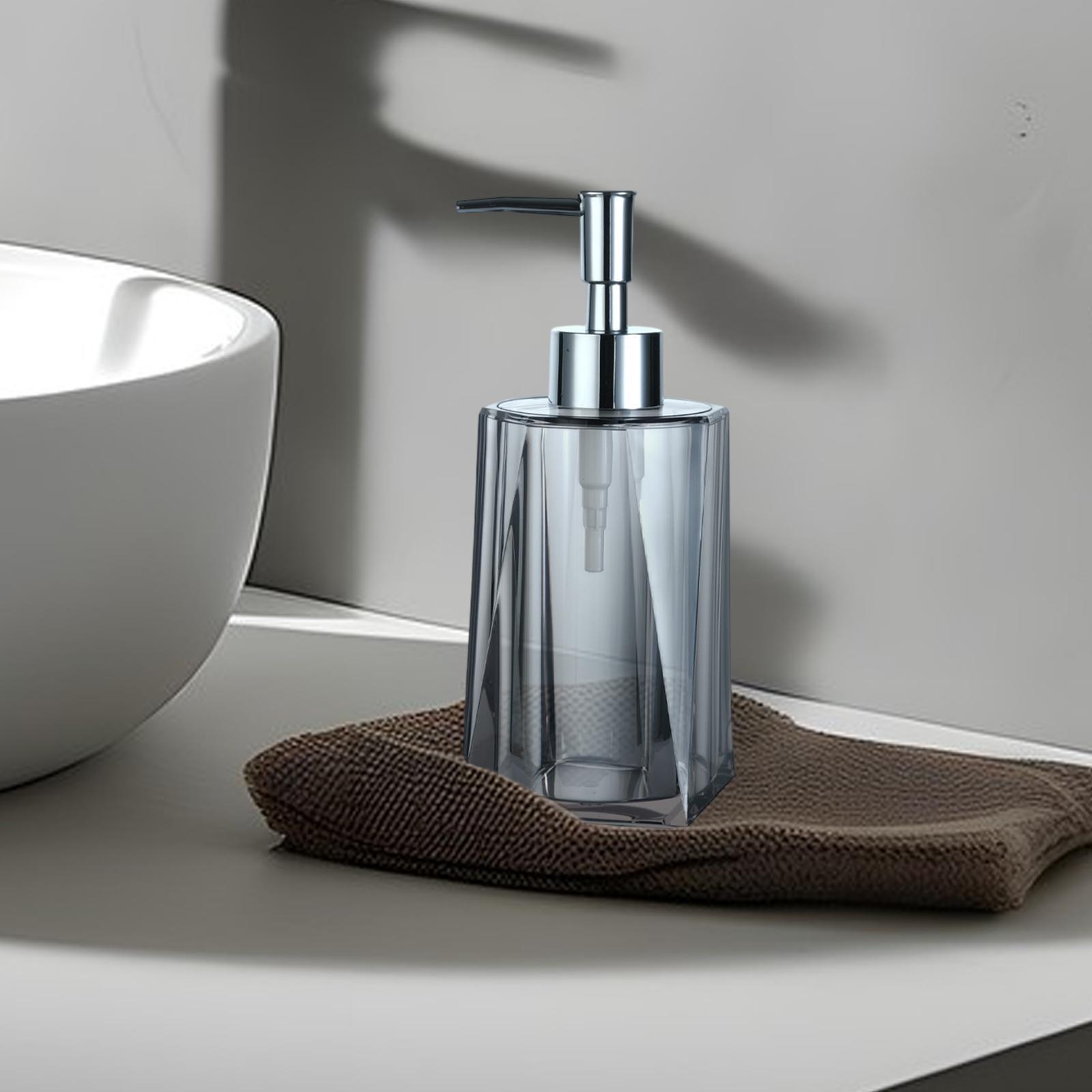 

Lotion Pump Dispenser Creative Multifunctional Soap Dispenser Liquid Pump Bottle for Bedroom Kitchen Travel Hotel Countertop серый