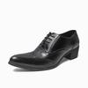 Men's Large Size British Style Leather Tassel Loafers with Pointed Toes