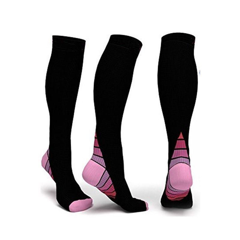 X-Men Women's Non-Slip Compression Sports Socks - Gradient, Elastic Calf-Length for Fitness & Jump Rope