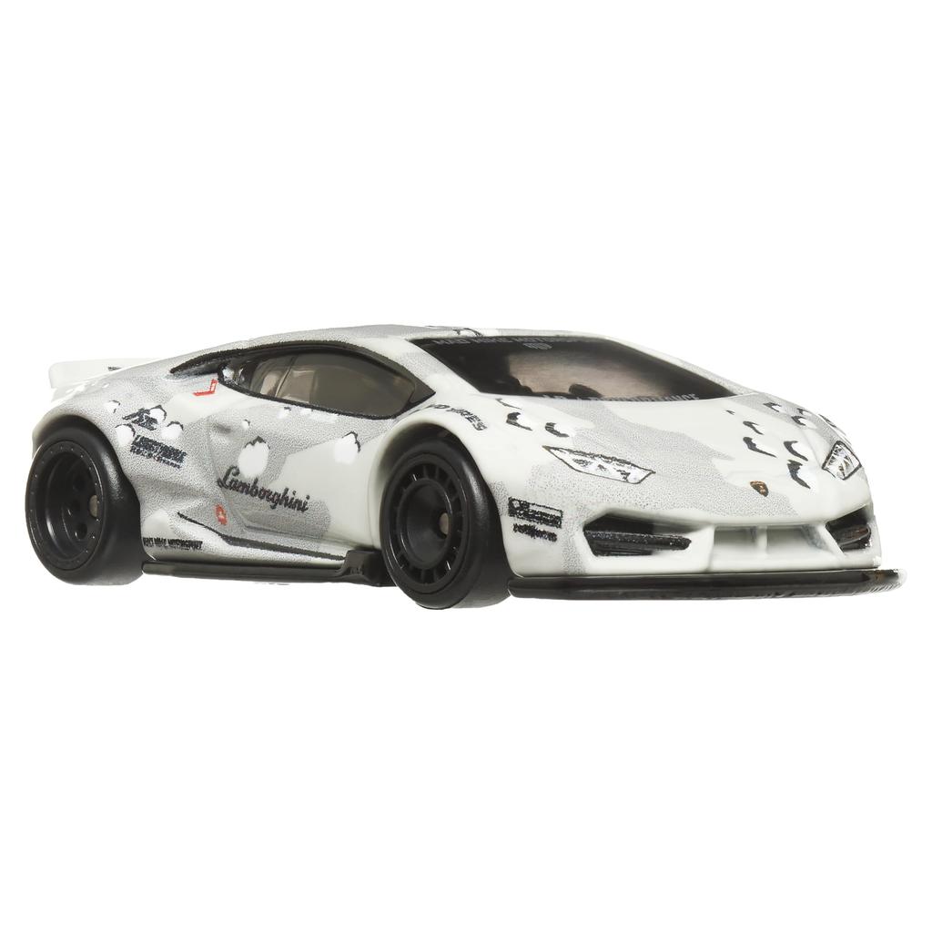 Hot Wheels Car Culture Slide Street Liberty Works Lamborghini Huracan Vozidlo Hračka Mini auto od 3 let Bílá HKC84
