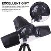 Waterproof Camera Rain Cover Black Rain Covers Portable Rainproof Accessories for Canon Nikon Sony Panasonic Fuji DSLR Camera