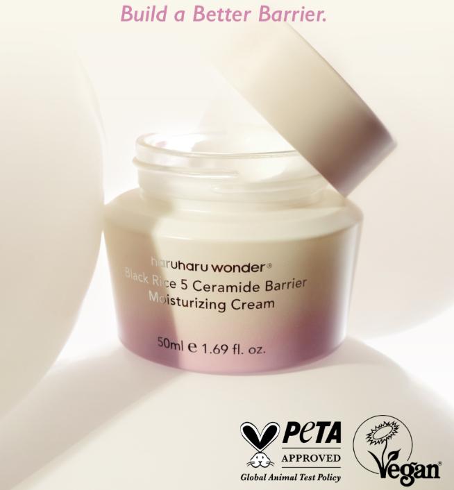 HARUHARU WONDER Увлажняющий крем с керамидами Black Rice 5 Barrier 50 мл