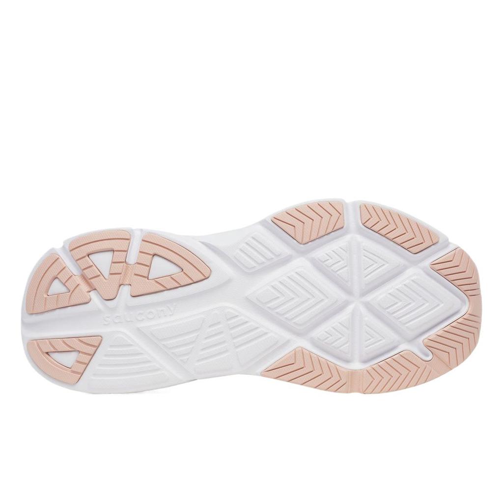 Saucony Women's Guide 18 White Mist Pink Running Shoes S10998-221