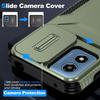 For Motorola Moto G Play (2024) 4G/G22 Case Slide Lens Protection TPU+PC Shockproof Phone Cover