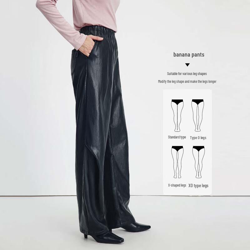 Navigare Women's Viscose Straight-Leg Commuter Pants