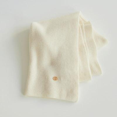 The Raust Cashmere Muffler IVORY