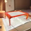 Thin Lens Desk Magnifier With Double Light Mode Foldable Full Page Magnifying Glass For Crafts Reading Close Work