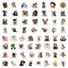 30/60/180 Funny Dogs Stickers Cartoon Cute Decals Toy Stationery Guitar Phone Bicycle Laptop Luggage Car Graffiti Kids Sticker
