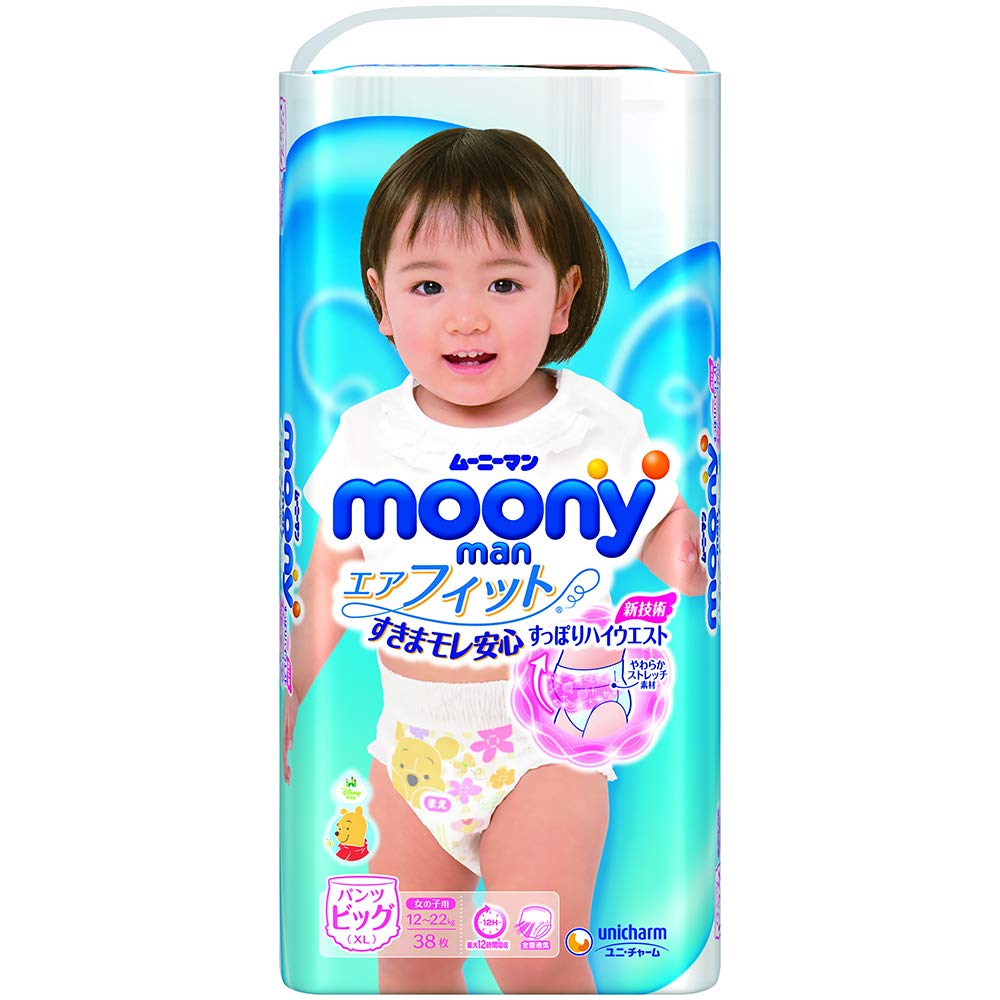 

Unicharm Moonyman Air Fit Girl Big 38 предметов