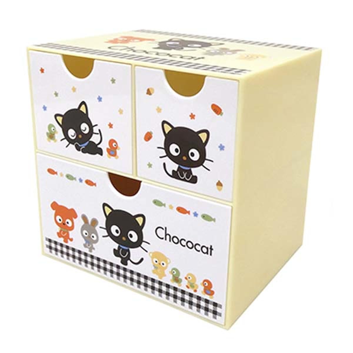 

K Company Sanrio Characters Character Chest Chocolate Cat (Cat Series) SAK-CH-CO H147×W150×D118mm