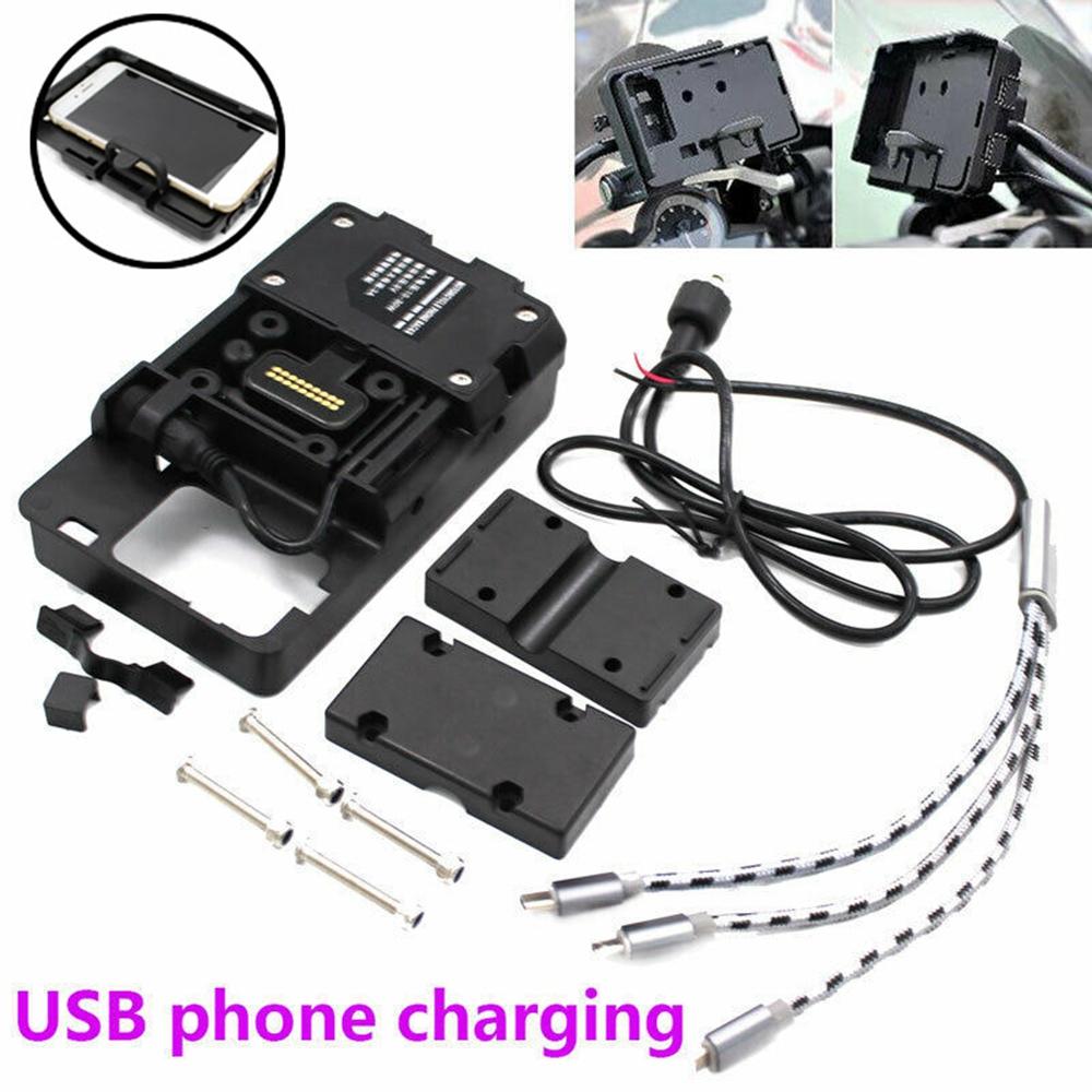 

Mobile Phone Navigation Bracket USB Charging Fits for BMW R1200GS LC ADV 13-ON
