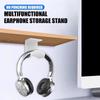 Multifunctional Wall Mount Headphone Hanger Foldable Under Desk Headset Holder  Gaming Accessories