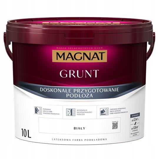 Magnat Grunt 10L Primer For Ceramic Latex Paints White 1 Pc