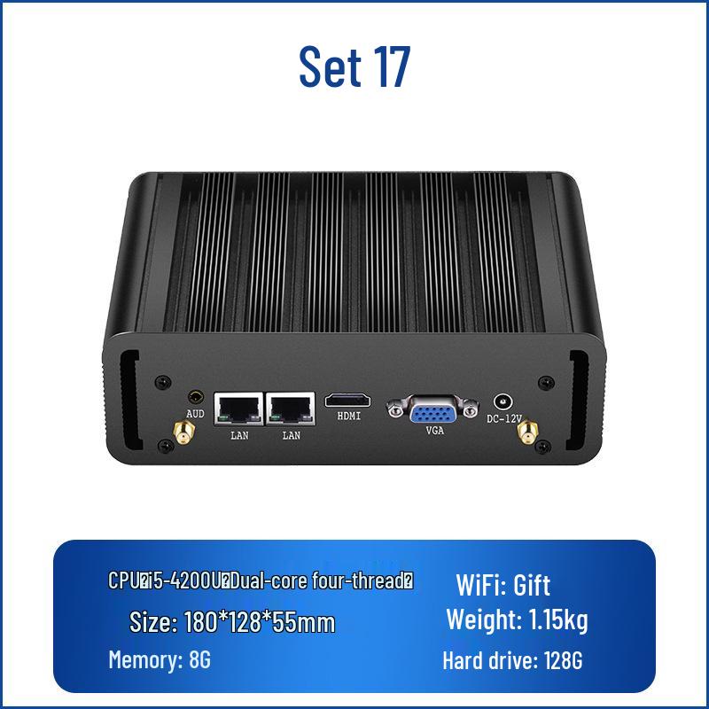 Quad-Core J1900 Dual-Netzwerk Embedded Industrie-Mini-PC
