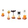 Set of 10 Mini Dessert Fork Halloween Theme Fruit Fork Cute Snack Fork Food Fork