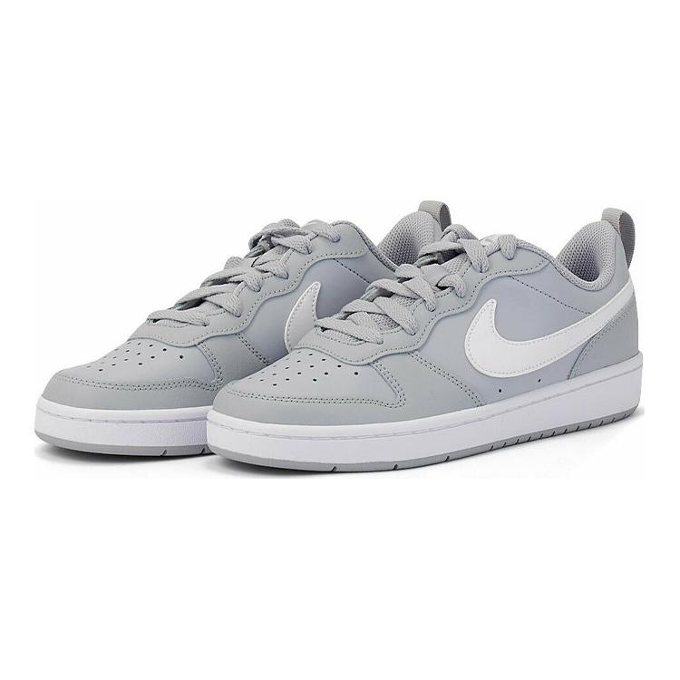 Nike Court Borough Low 2 'Gray White' GS BQ5448-008