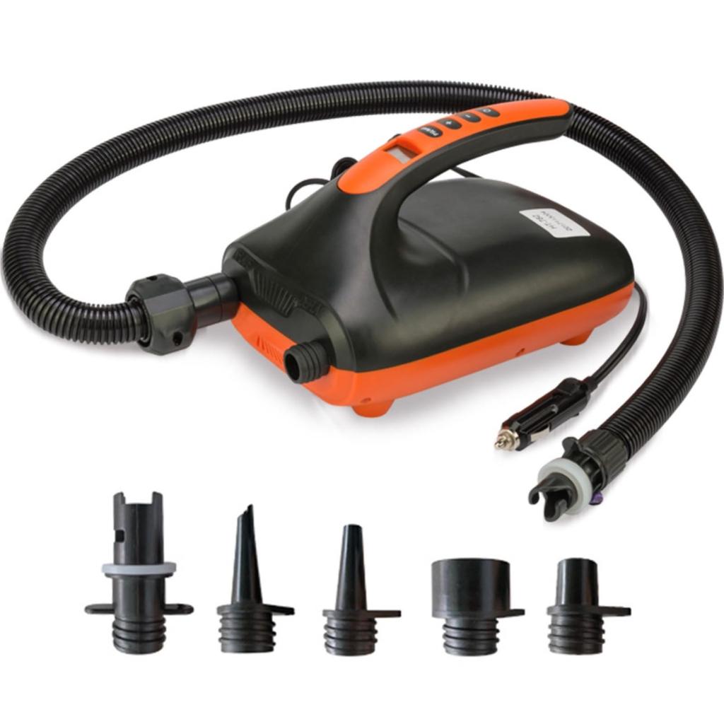 Dearsee SUP Electric Air 12V Power Up To 20 Electric Inflator with LCD Tiny Pump for Air Air Air and Air Portable Pump, Supply, Psi, Auto-Shutoff