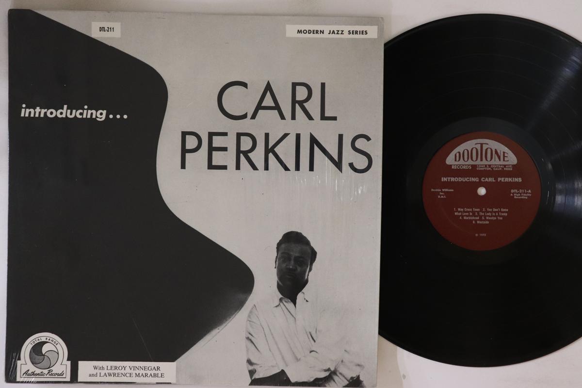 

LP Record CARL PERKINS - Introducing DTL211 DOOTONE US Jazz Used