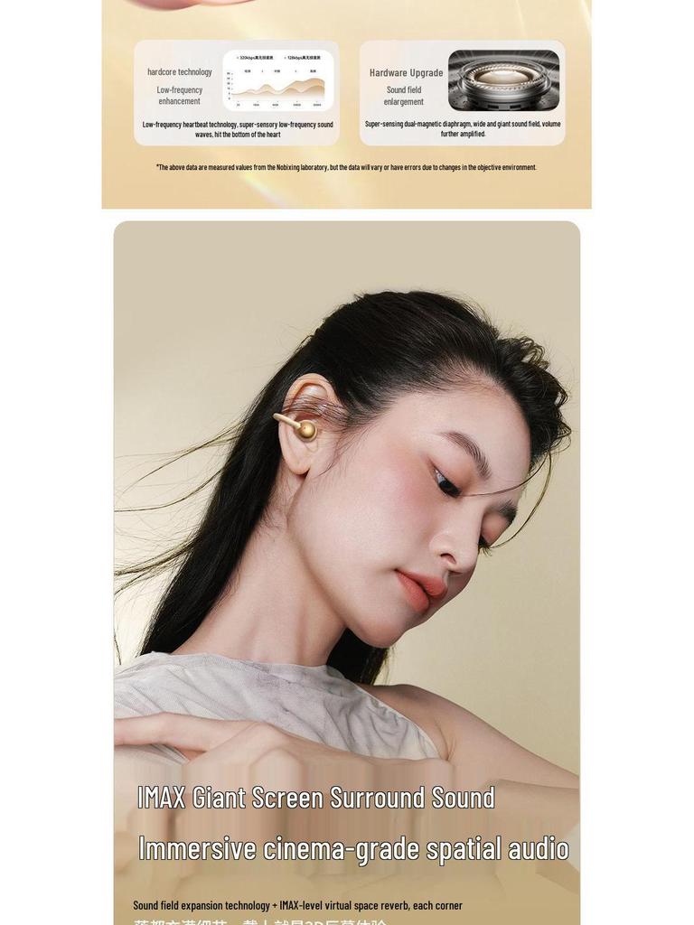 New 2025 Butterfly Bluetooth Ear Clips – Wireless Open-Type Earphones