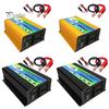Car Inverter 1 Set Power 3000W Peak Solar Fast Charging Dual USB Ports Auto Equipment Intelligent Transformer Universal DC 12V to AC 220V/110V