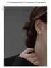 Banyan Tree S925 Silver Snowflake Earrings: Rotatable, Diamond-Studded, Luxury Winter Trend for Women.