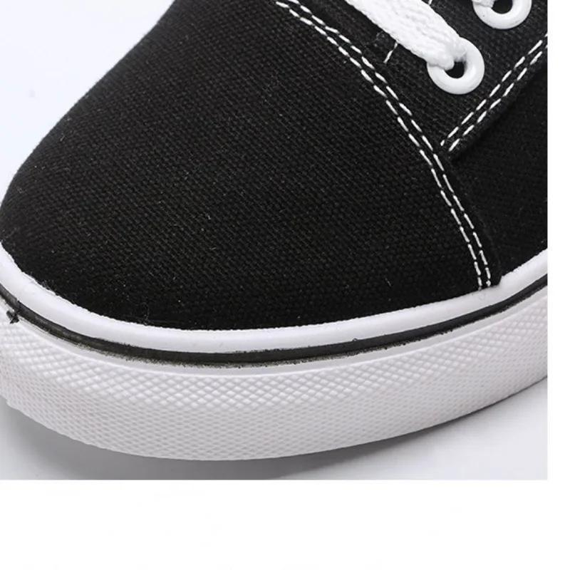 Scarpe da Ginnastica Traspiranti da Esterno da Donna per Skateboard Tela Scarpe da Passeggio Giovani Studenti Scarpe da Jogging Basse Bianche Tennis