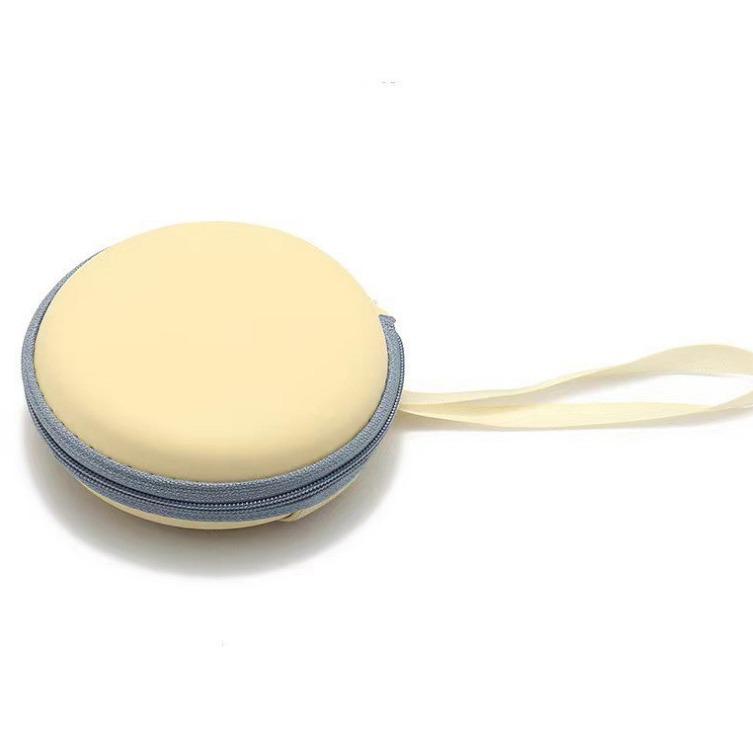 Folding Leather Glasses Case - Soft, Portable Zipper Pouch for Sunglasses & Eyeglasses