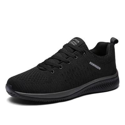 Shoes for Men Summer Mesh Men Sneakers Lace Up Low Top Hollow Footwear Breathable Sale Sport Trainers
