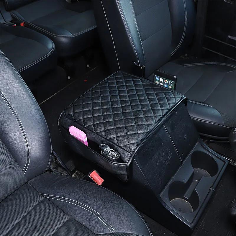 Per Land Rover Defender 90 110 2004-2018 Copertura Protettiva Scatola Bracciolo Centrale per Auto Copertura Protettiva in Pelle Accessori Interni