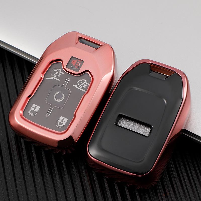 TPU Schlüsselhülle für Chevrolet Colorado, S10, GMC Yukon, Suburban, Sierra
