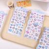 1Sheet Cute Crystal Jelly Patch Cartoon Relief Sticker Candy Planets Bread Ocean Creative Stationery Stickers School Rewards ZYF