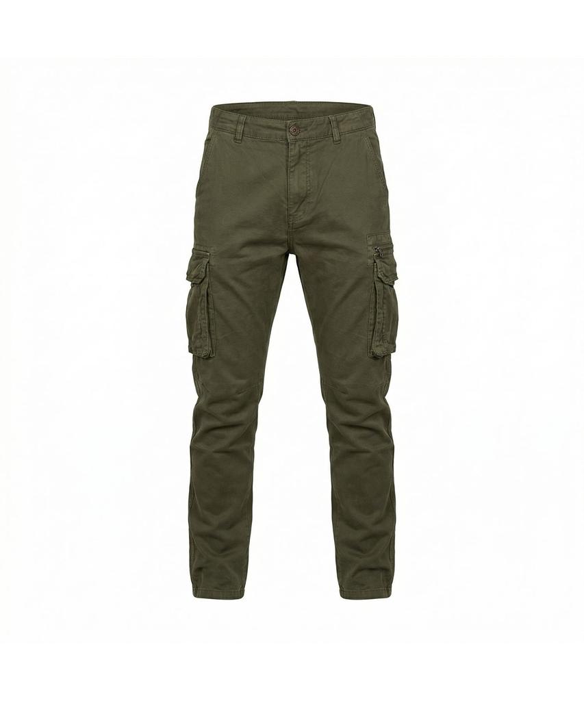 Pentaon Straight Cargo Stretch Cotton Pants