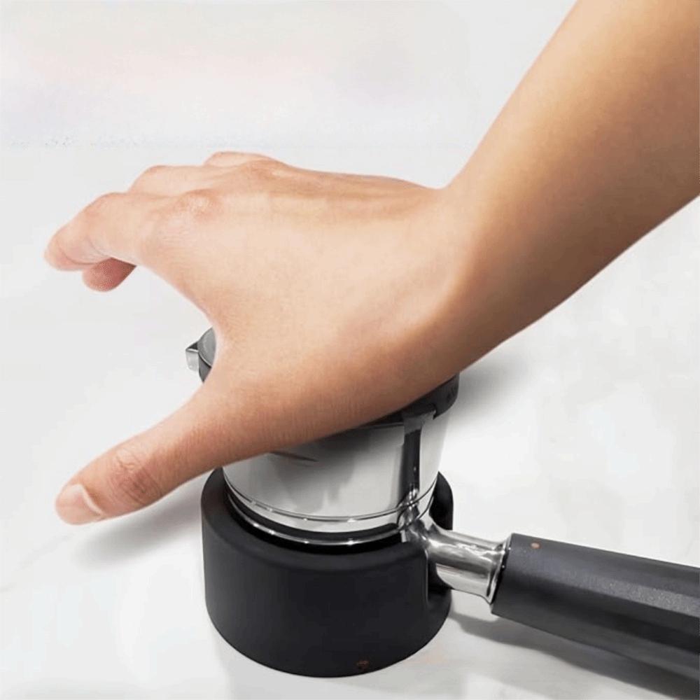 Silicone Coffee Tamper Station Anti-Slip Coffee Tamper Mat Coffee Tamper Base  Water Bar