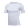 Männer Grün Kurzarm T-Shirts Basisschicht Basketball Sport Kompression Turnhalle Fitness Laufen Top Outdoor Skinny Sportswear