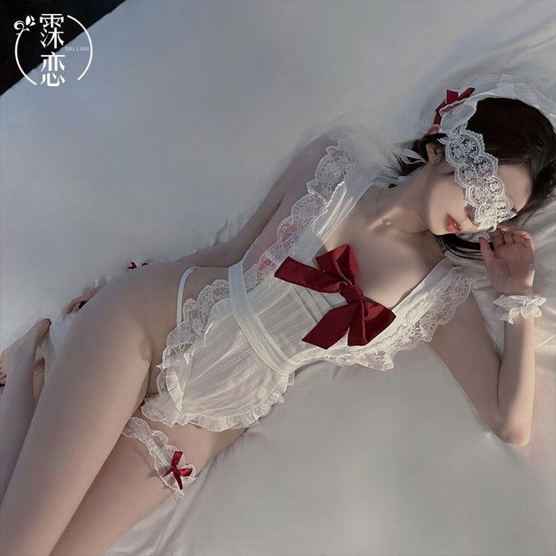 Cute Maid Uniform Pure Erotic Lingerie Sexy Dating Robe Small Breasts Big Flirting Uniform Free