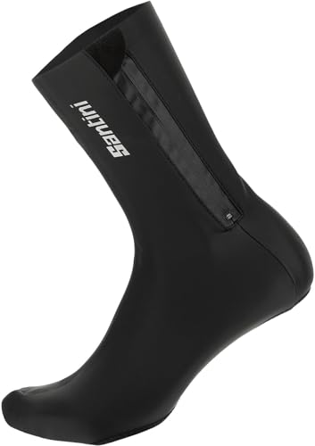 

Santini Vega Extreme All-Weather Cycling Shoe Covers, 1 Set, Black, Size x_l