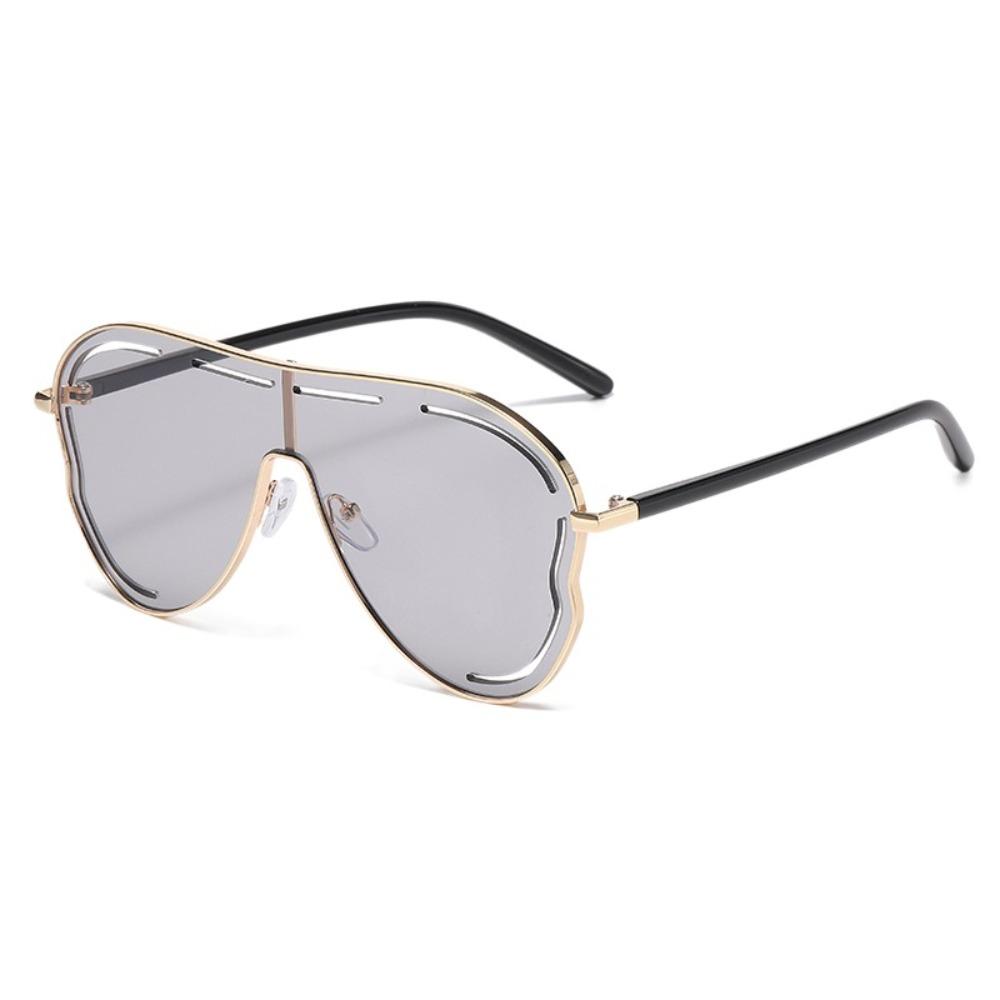 Big Frame Women Sunglasses Y2K Anti-UV Glasses Classic Pilot Sunglasses  Business