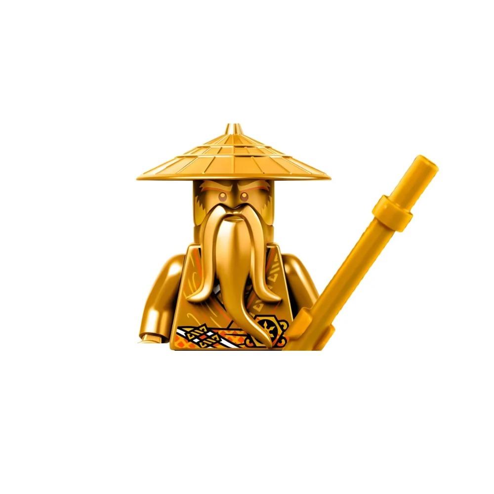 8cm Ninja Set Building Blocks Woodfire Dragons Forbidden Five Mini Action Figure Toys