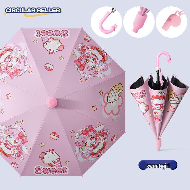 Children s UV Protection Straight Umbrella