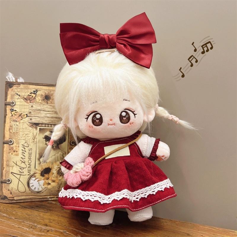 Suitable for 20cm Cute Plush Doll Dresses Clothing Accessories Mini Doll Clothing Accessories