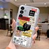 Clear Case For Samsung Galaxy A24 4G Shockproof Cover Cartoon Cute Soft Silicone Fundas For Galaxy A14 A54 A34 Transparent Coque