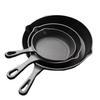 Cast Iron Pan Steak Frying Pan Frying Pan Thickened Non-stick Pan for Gas Induction Cooker (20cm Iron Handle Frying Pan)