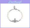 Exquisites Venus Diamant Perlen Armband Fesselnde Wassertropfen und Sternförmige Anhänger