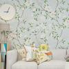 Modern Wallpaper 3M/5M/10M Non-woven Fabric Self-adhesive 3D Wallpaper Pastoral Flower Home Decor Living Room Decoration
