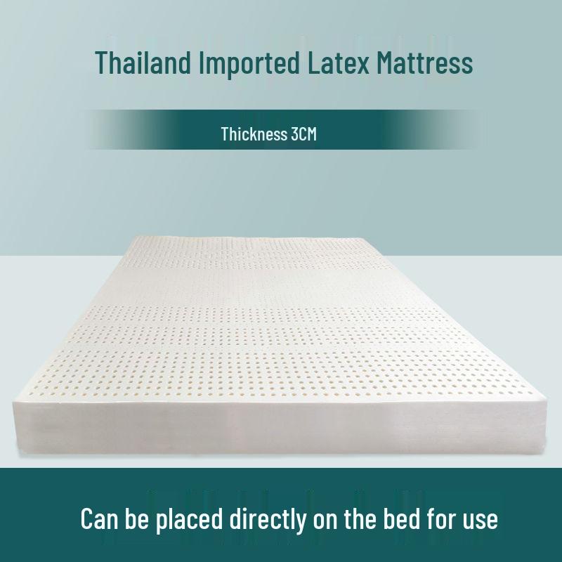 1.8 Natural Latex Mattress - Ergonomic Support for Home, Kids, Students, and Dorms