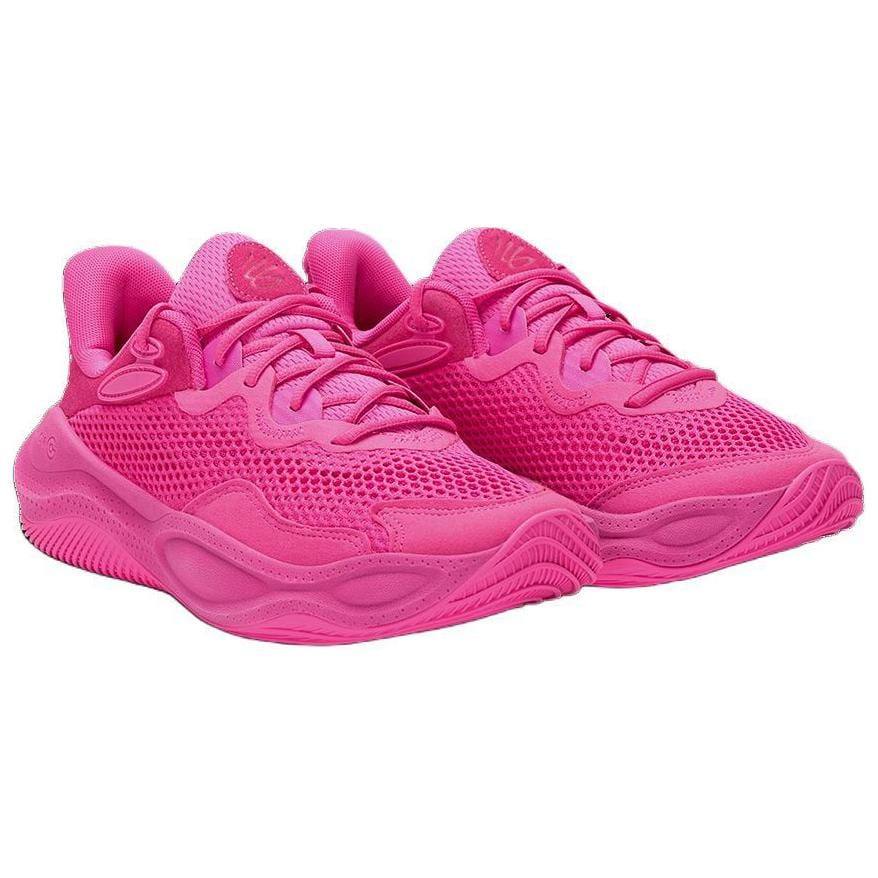 Under Armour Curry Splash 24 Slip Resistant Low Top Basketball Shoes Unisex Rich Purple 3028193-652